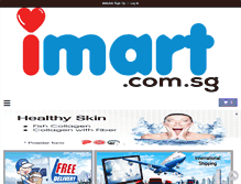 Tablet Screenshot of imart.com.sg